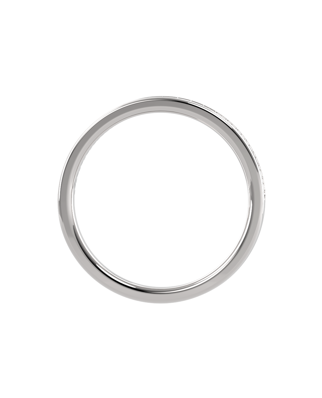 Echo Ring – Black Diamond – side view