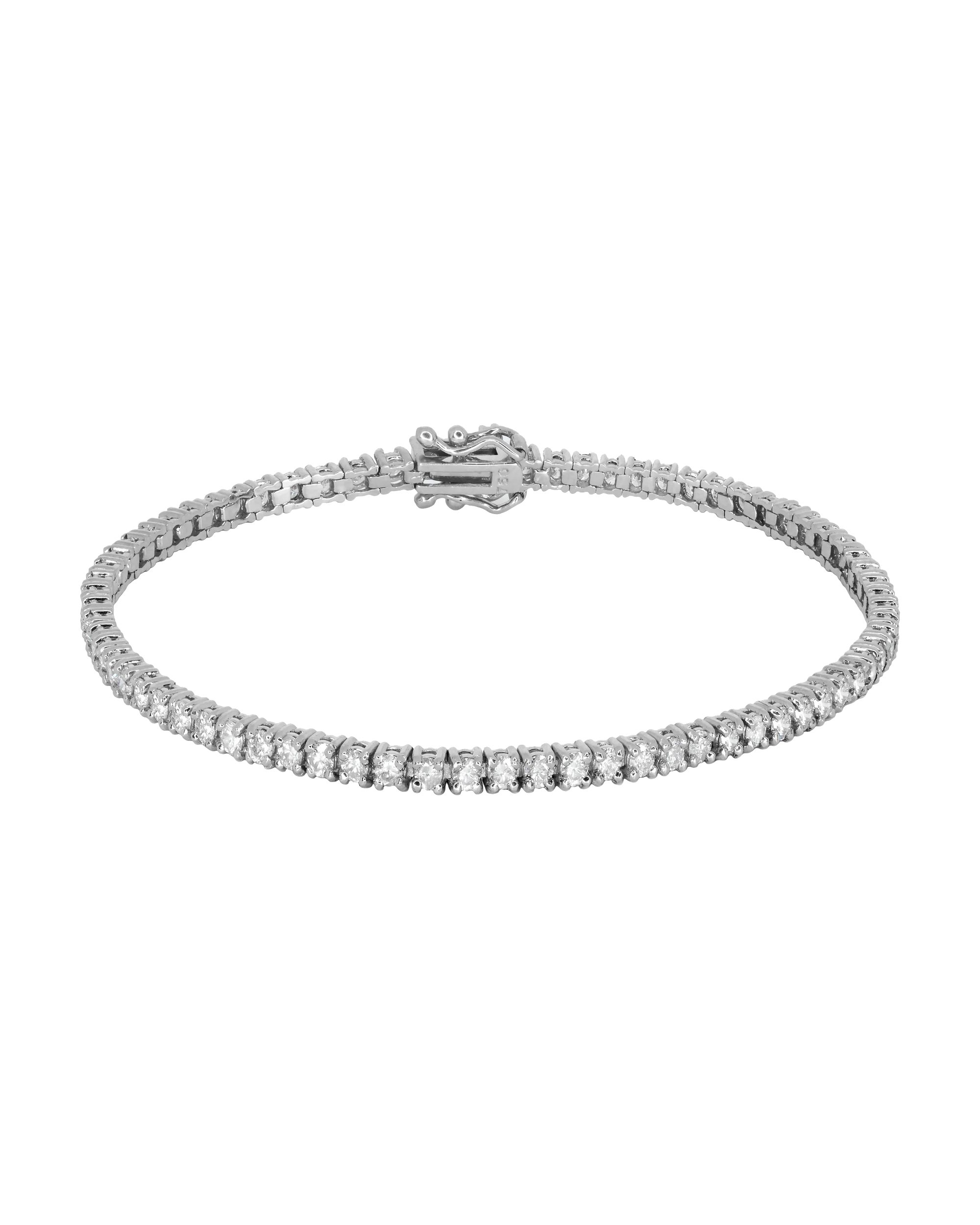 2mm Diamond Tennis Bracelet