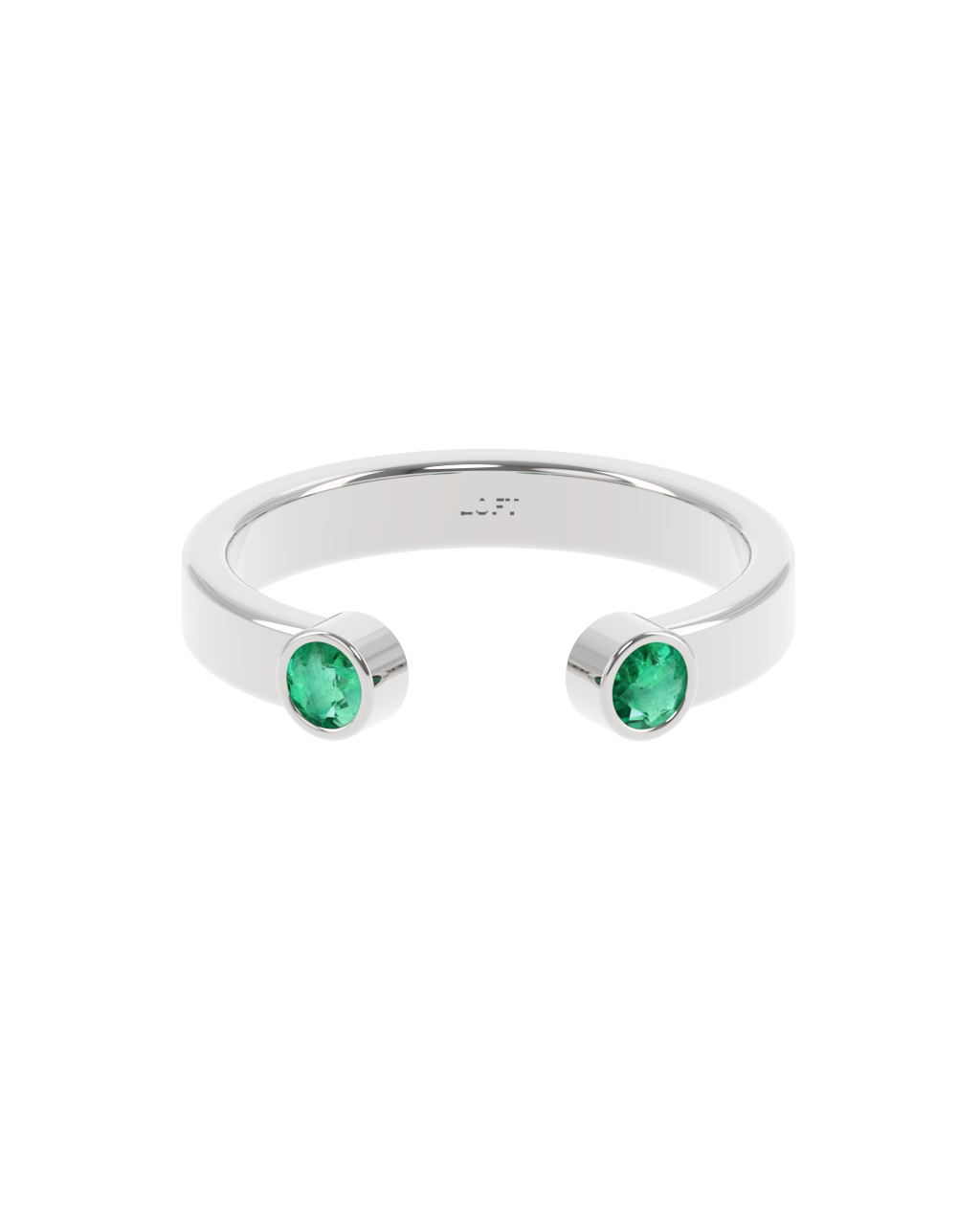 Duo Ring - Emerald