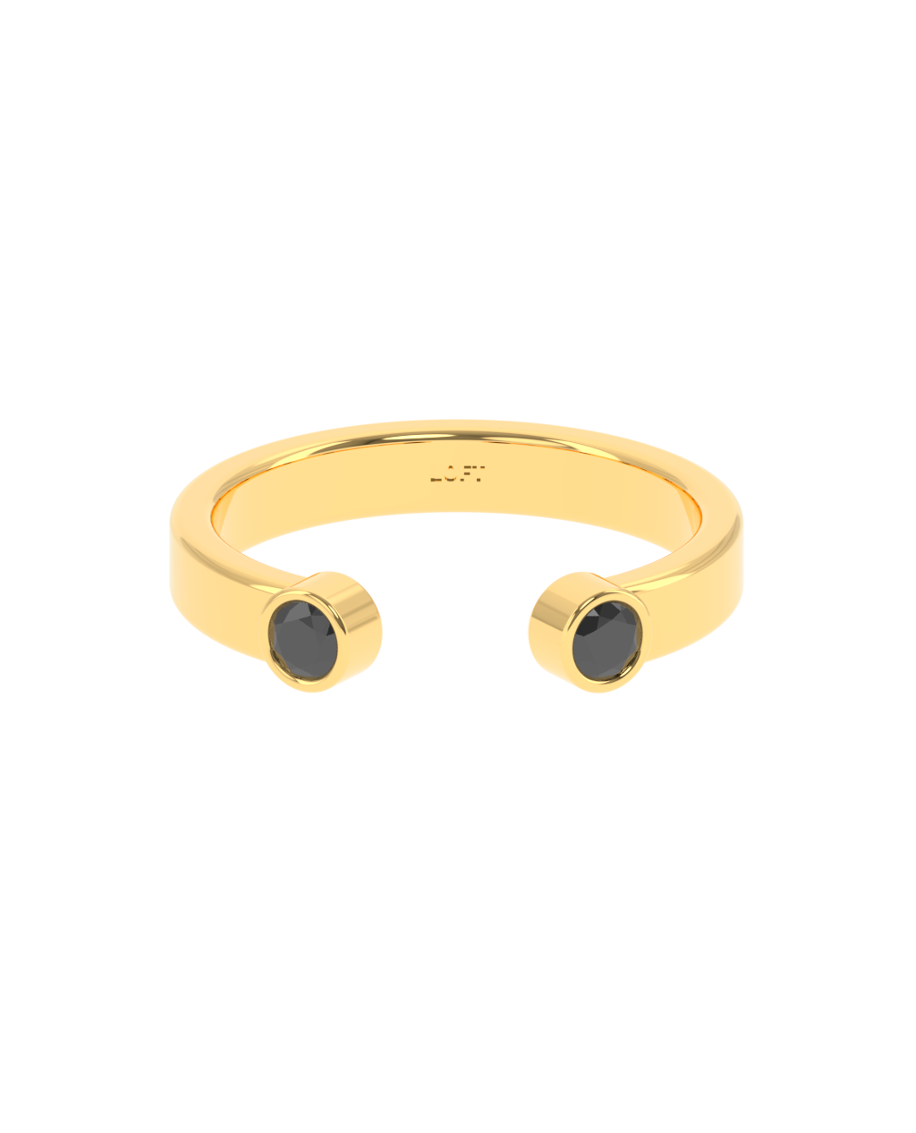 Duo Ring - Black Diamond