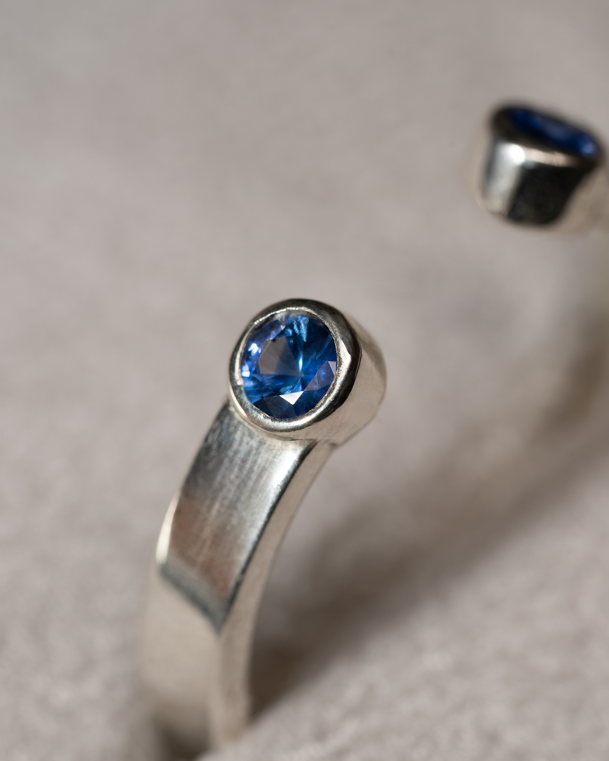 Duo Ring - Sapphire