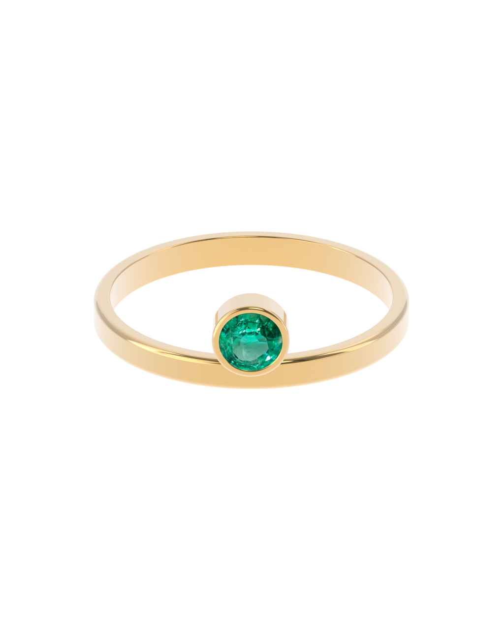 Dot Ring - Emerald