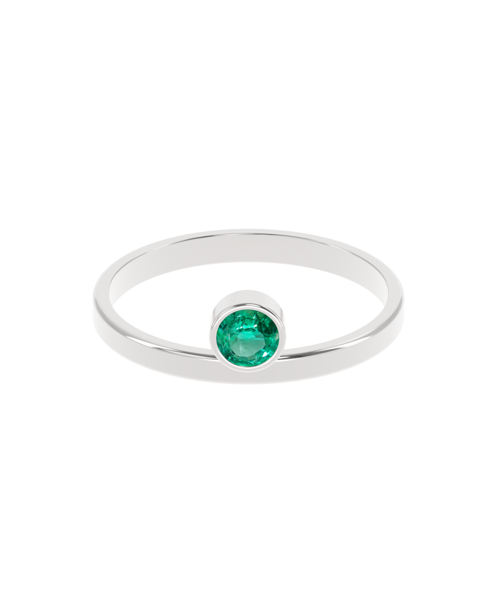 Dot Ring - Emerald