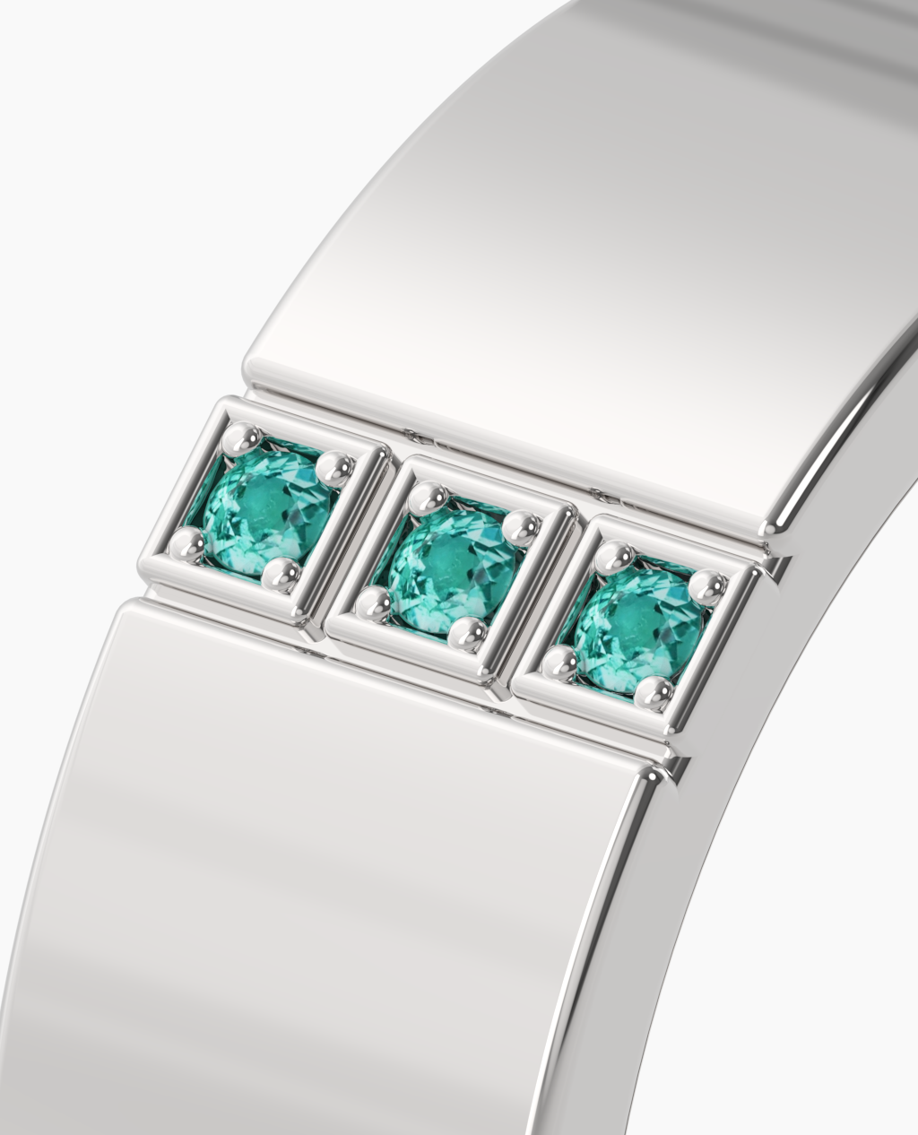 Trois Ring - Paraiba Tourmaline