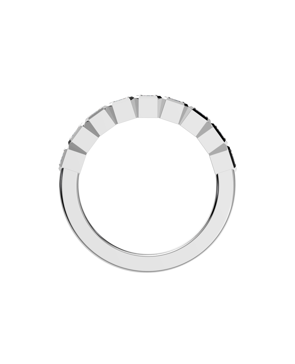 Vendôme Ring – Diamonds – side view
