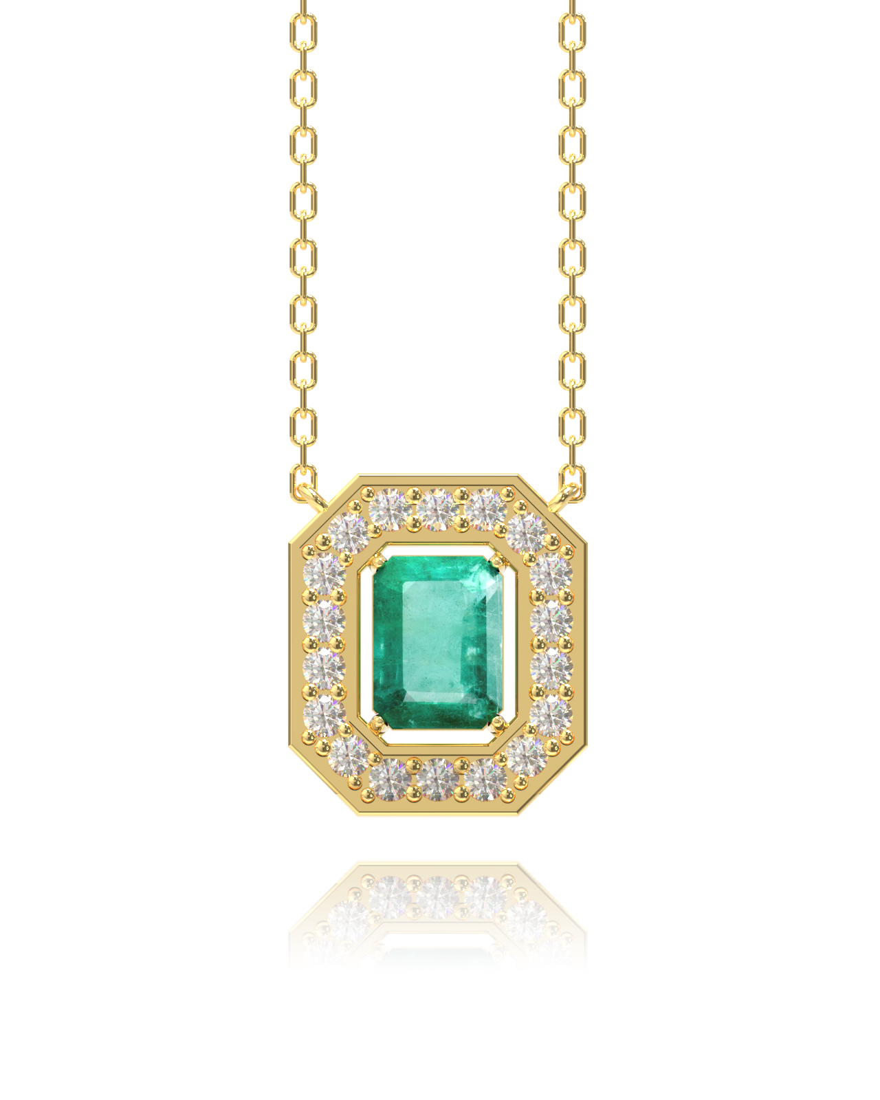 Villa Necklace - Emerald