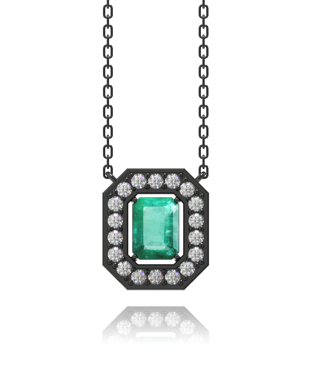 Villa Necklace - Emerald