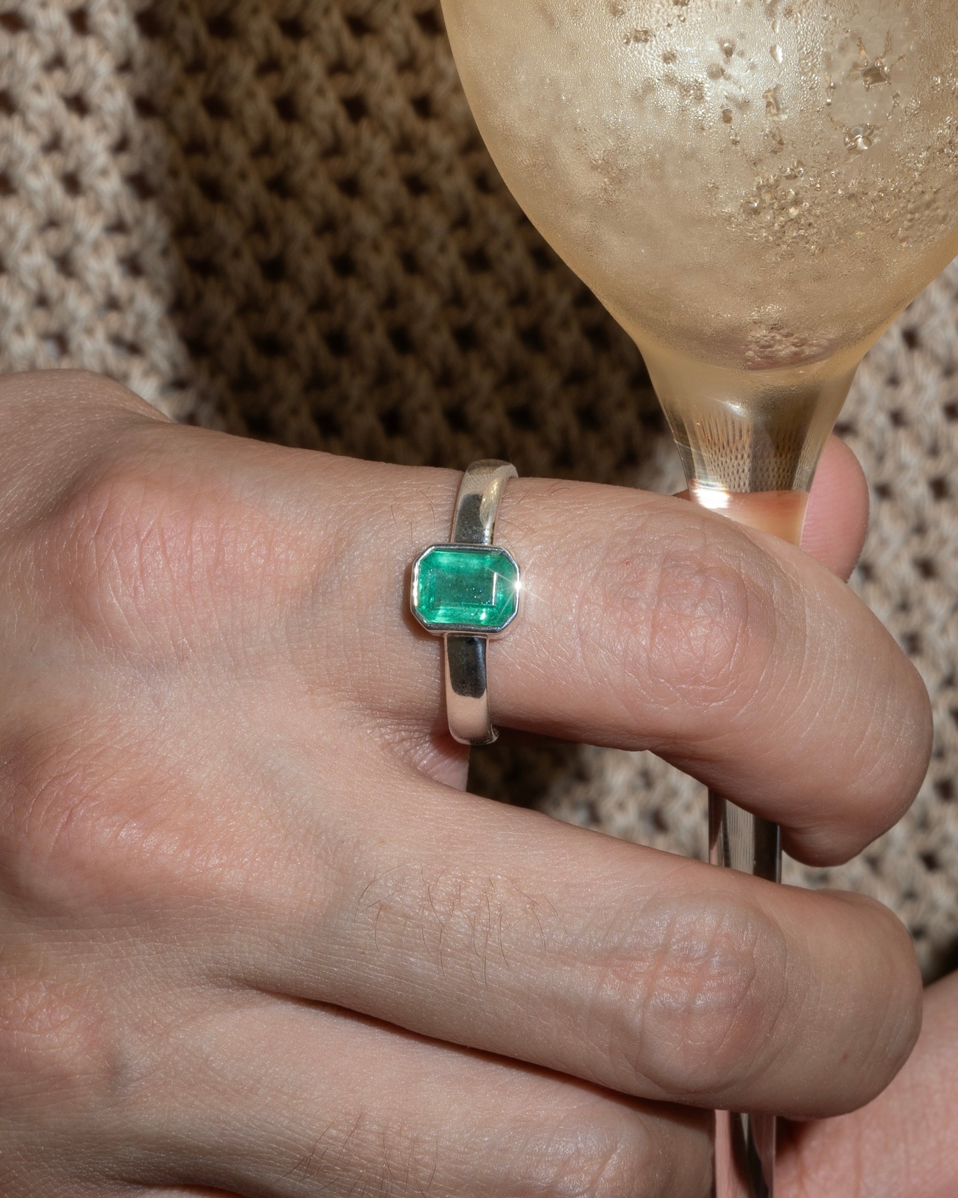 Milano Ring - Emerald