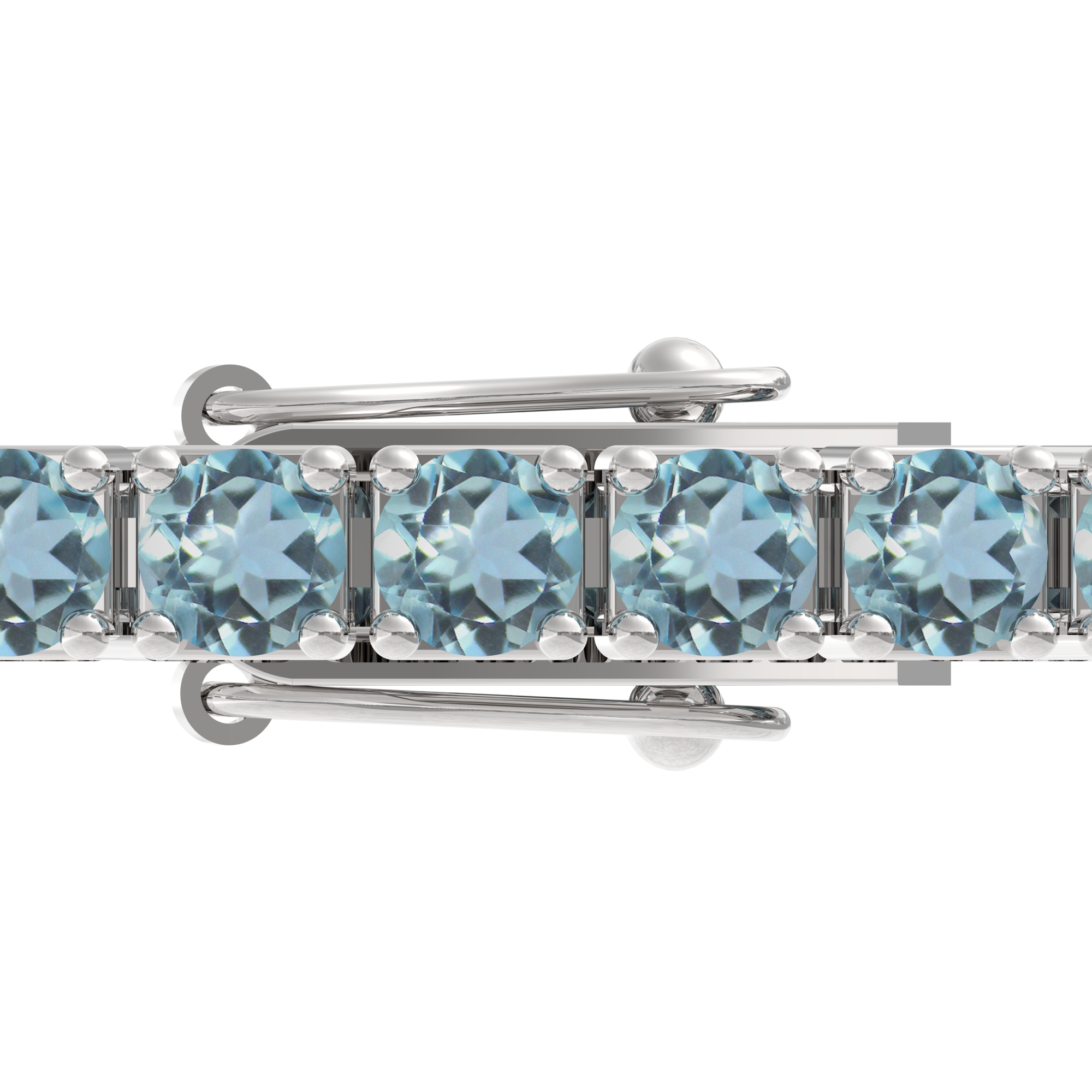 3mm Sky Topaz Tennis Bracelet