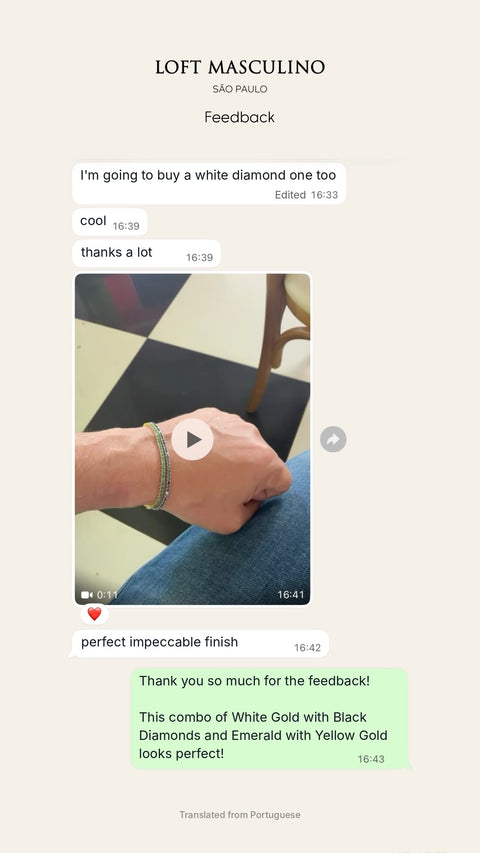 Customer testimonial