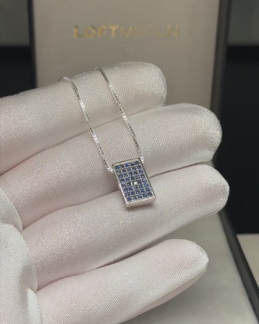 Echo Necklace – Sapphires – video 1