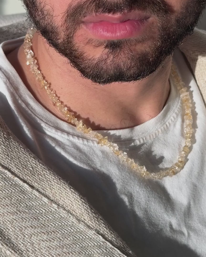 Triton Necklace – Citrine – video 2