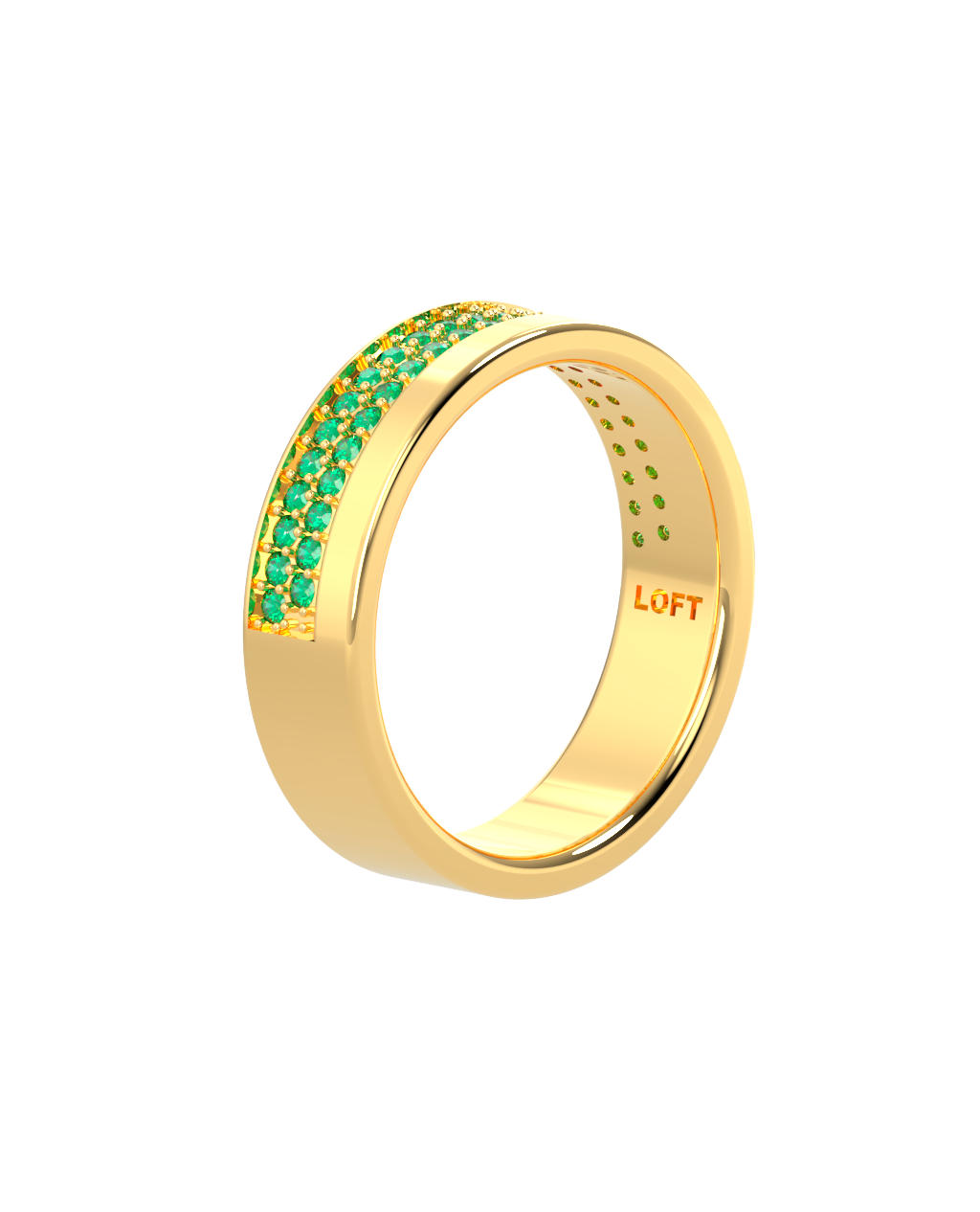 Echo Ring - Emerald