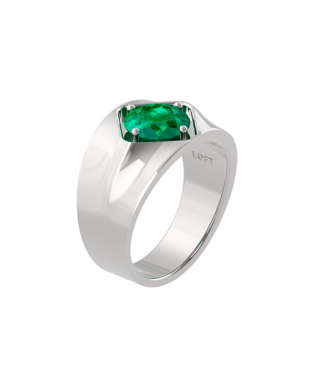 Dubai Ring - Emerald