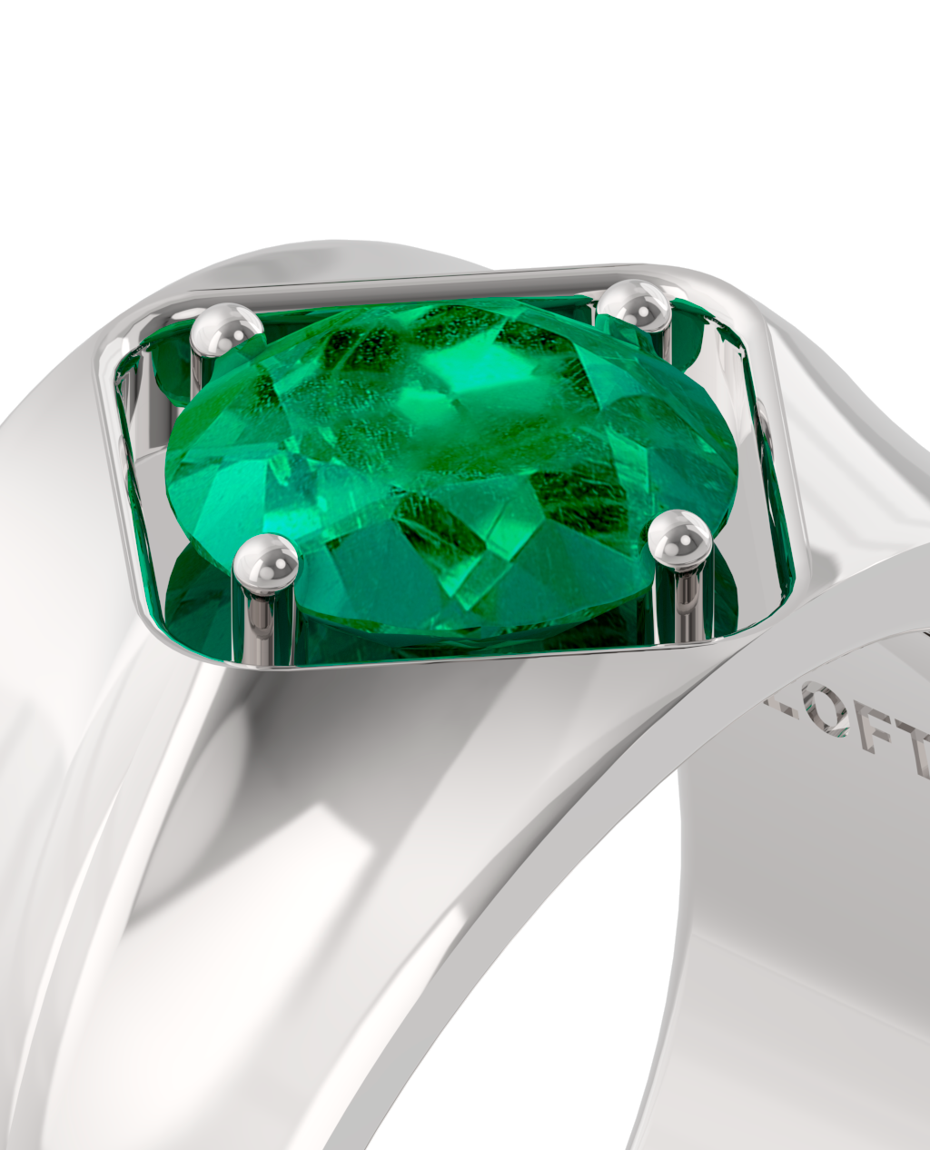 Dubai Ring - Emerald