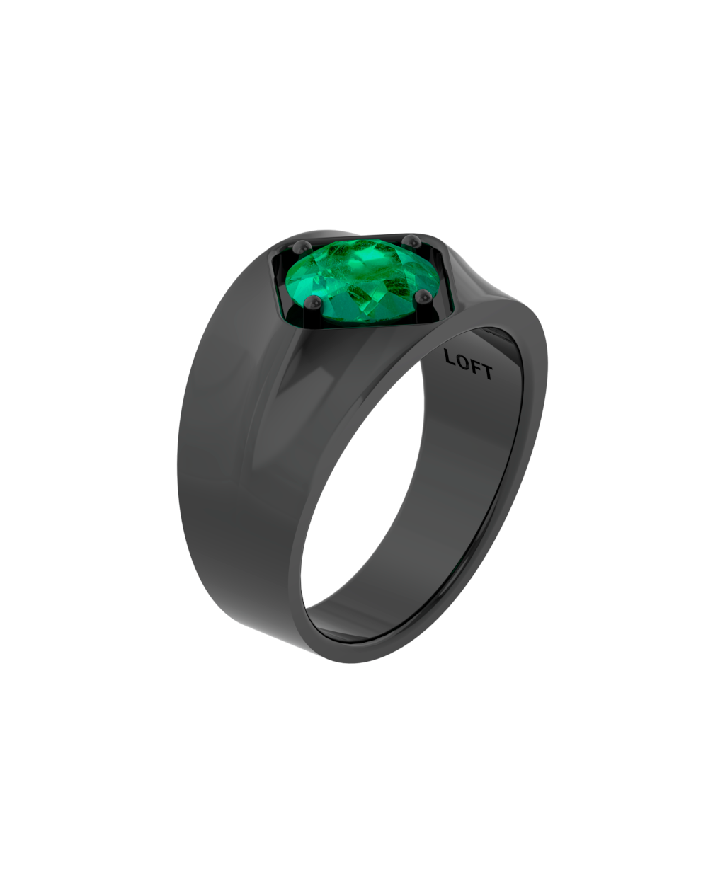 Dubai Ring - Emerald