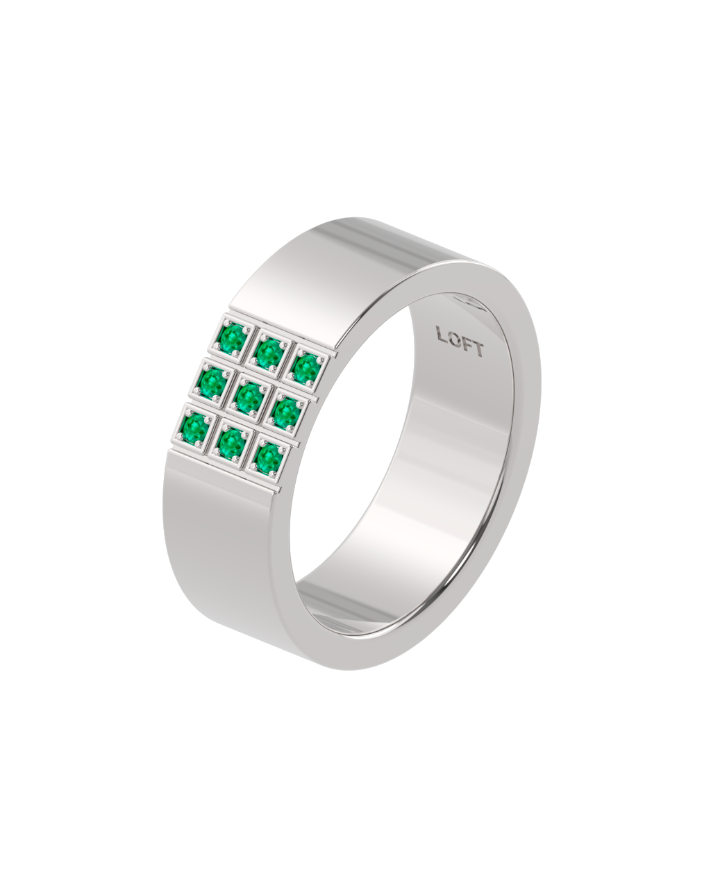 Neuf Ring - Emerald