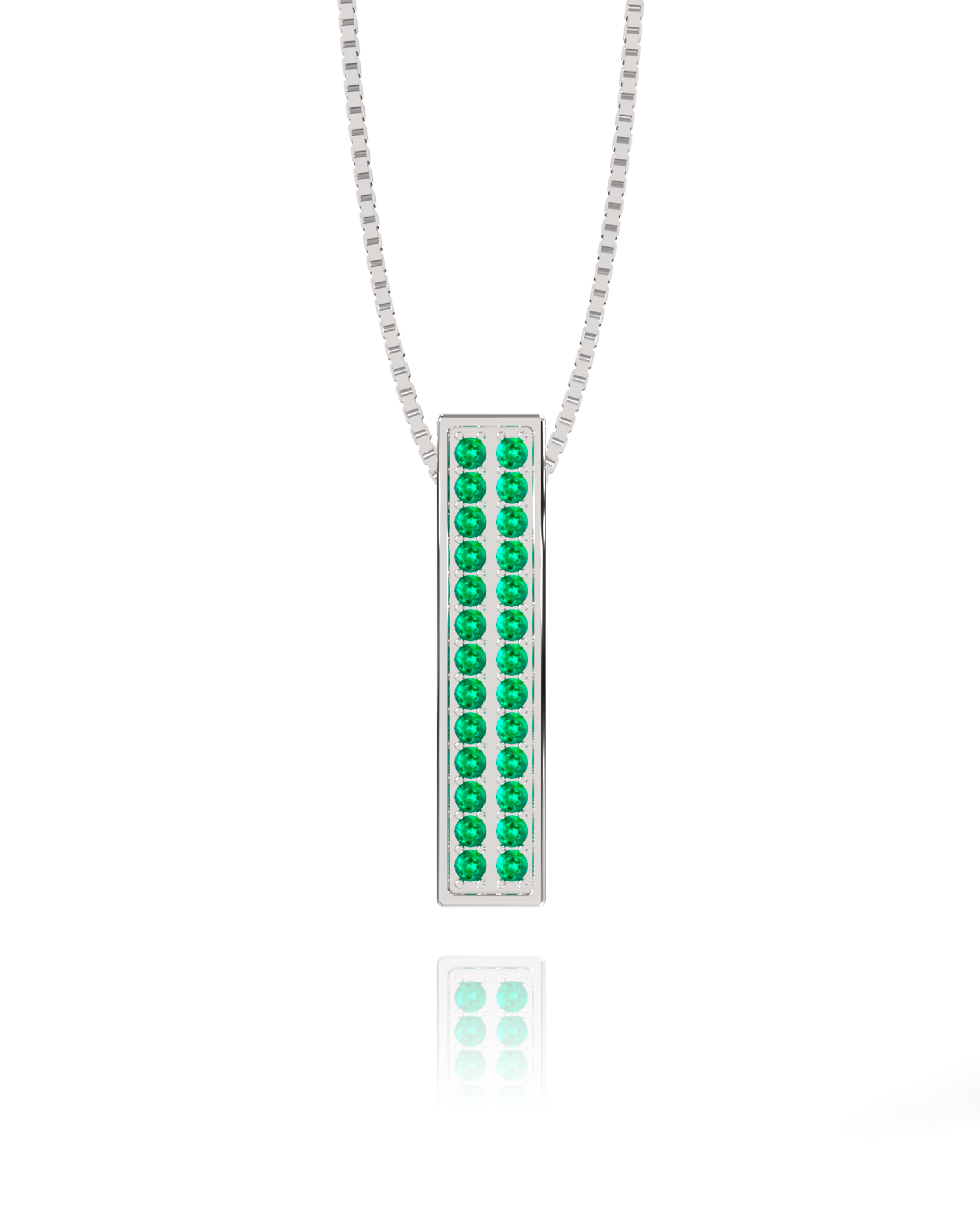 Empire Necklace - Emerald