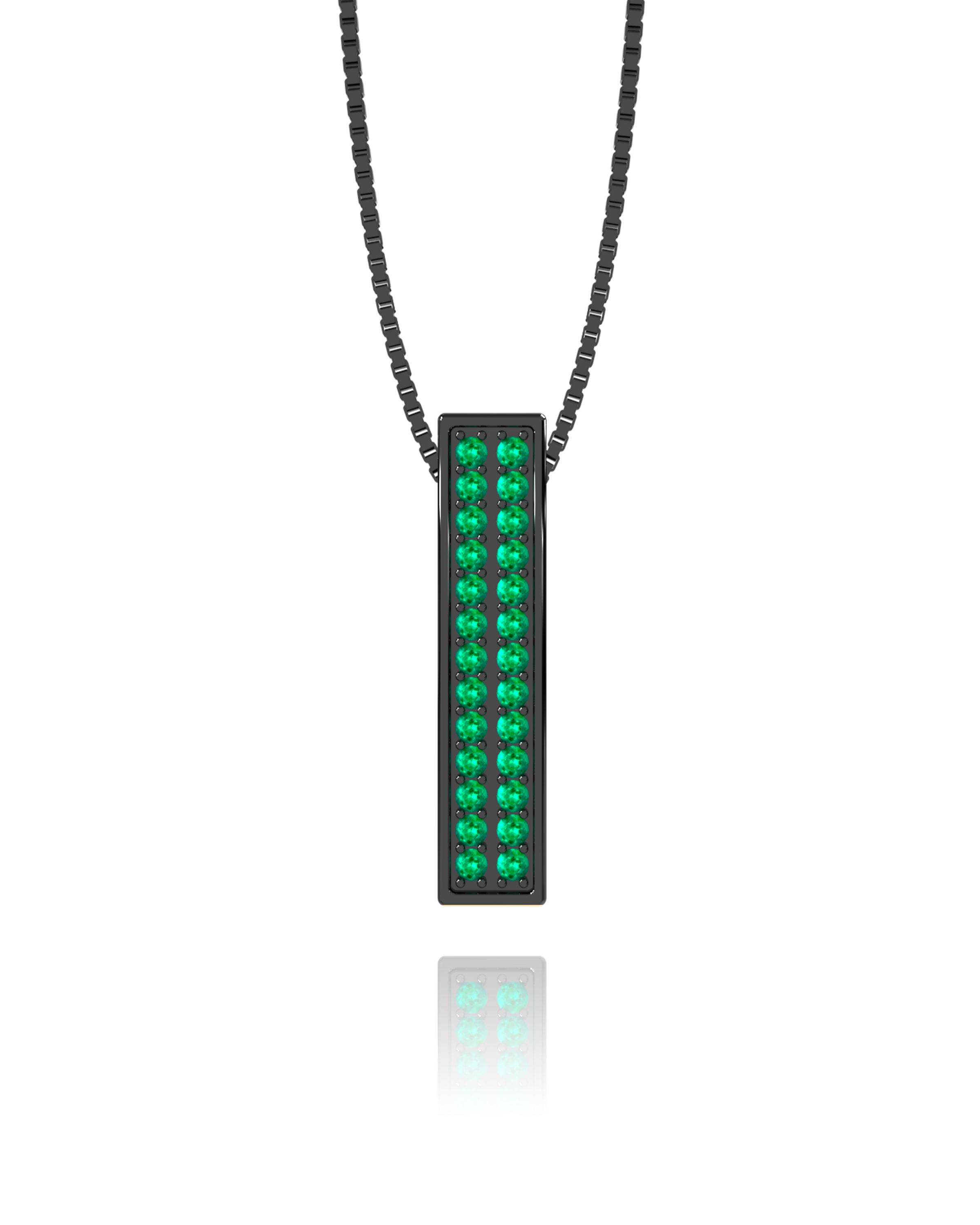 Empire Necklace - Emerald