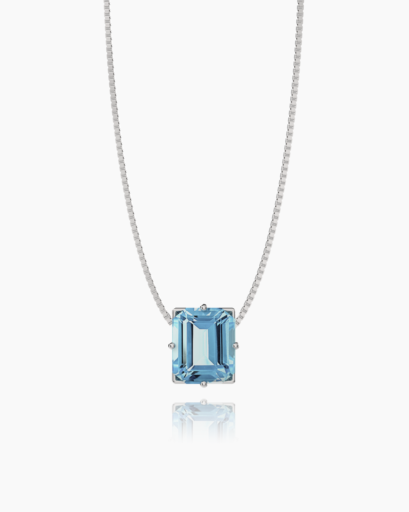 Sky Topaz Necklace