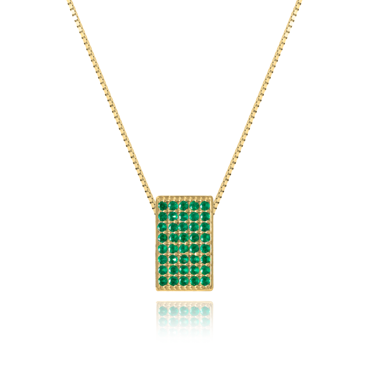 Echo Necklace - Emerald