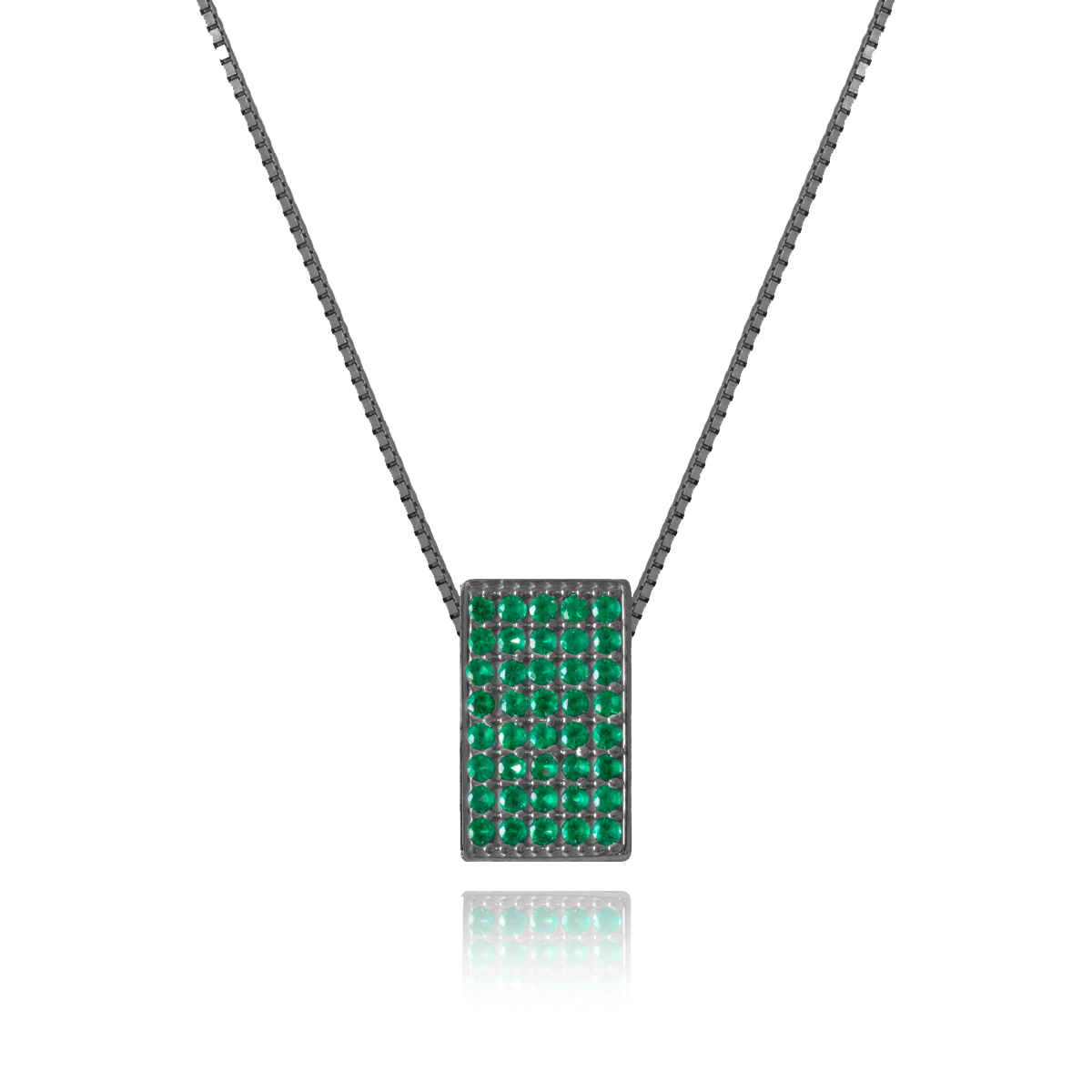 Echo Necklace - Emerald