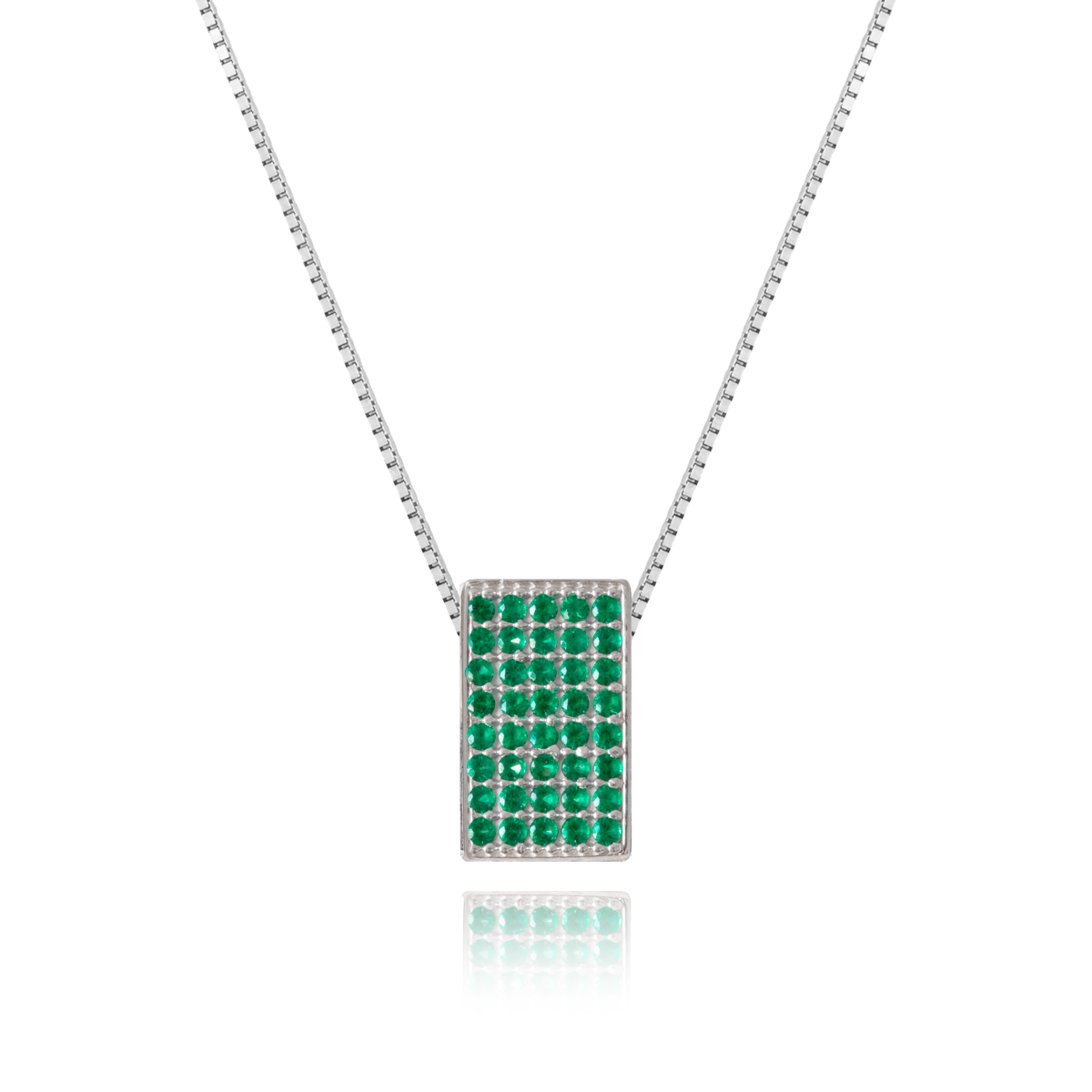 Echo Necklace - Emerald