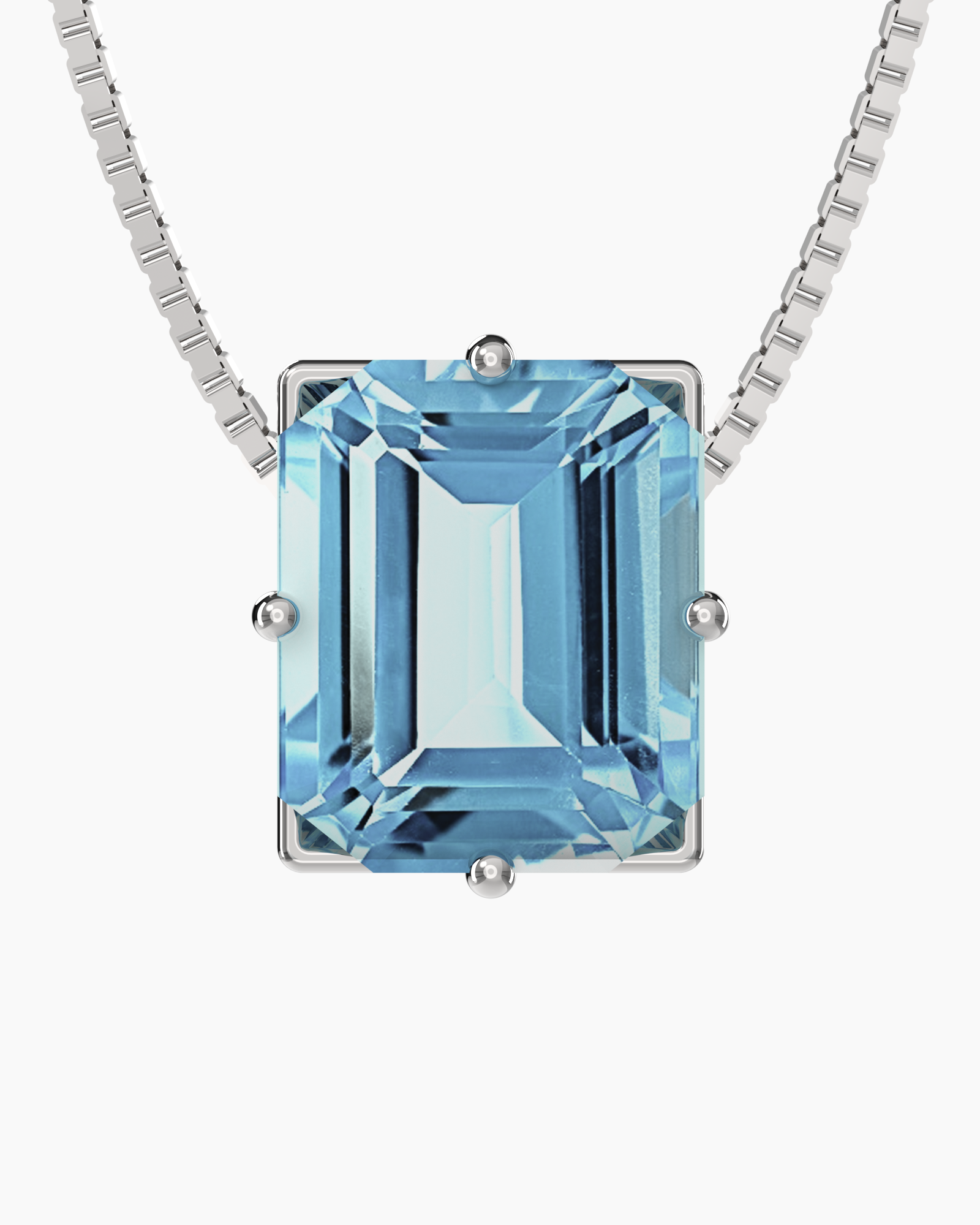 Sky Topaz Necklace