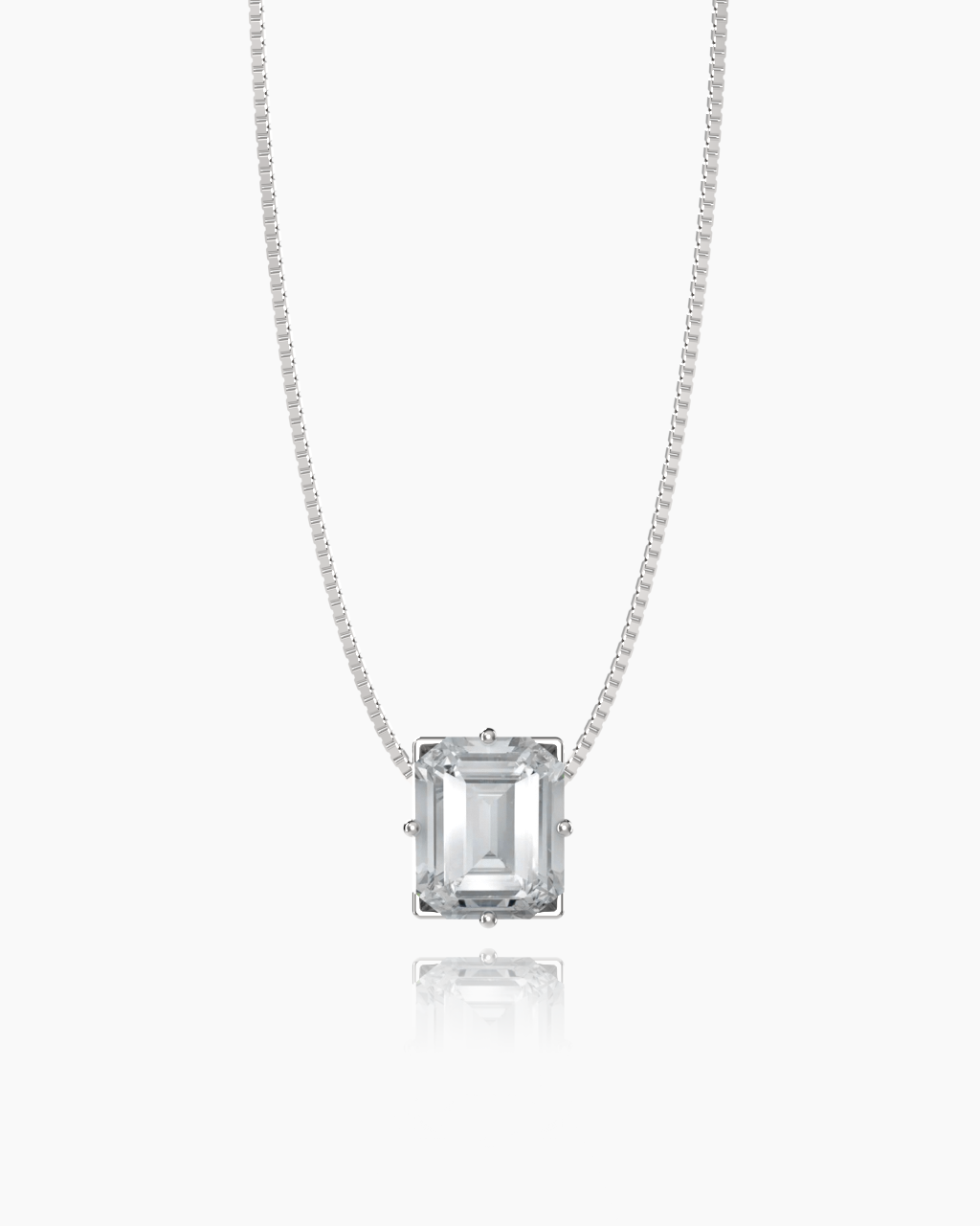 White Topaz Necklace