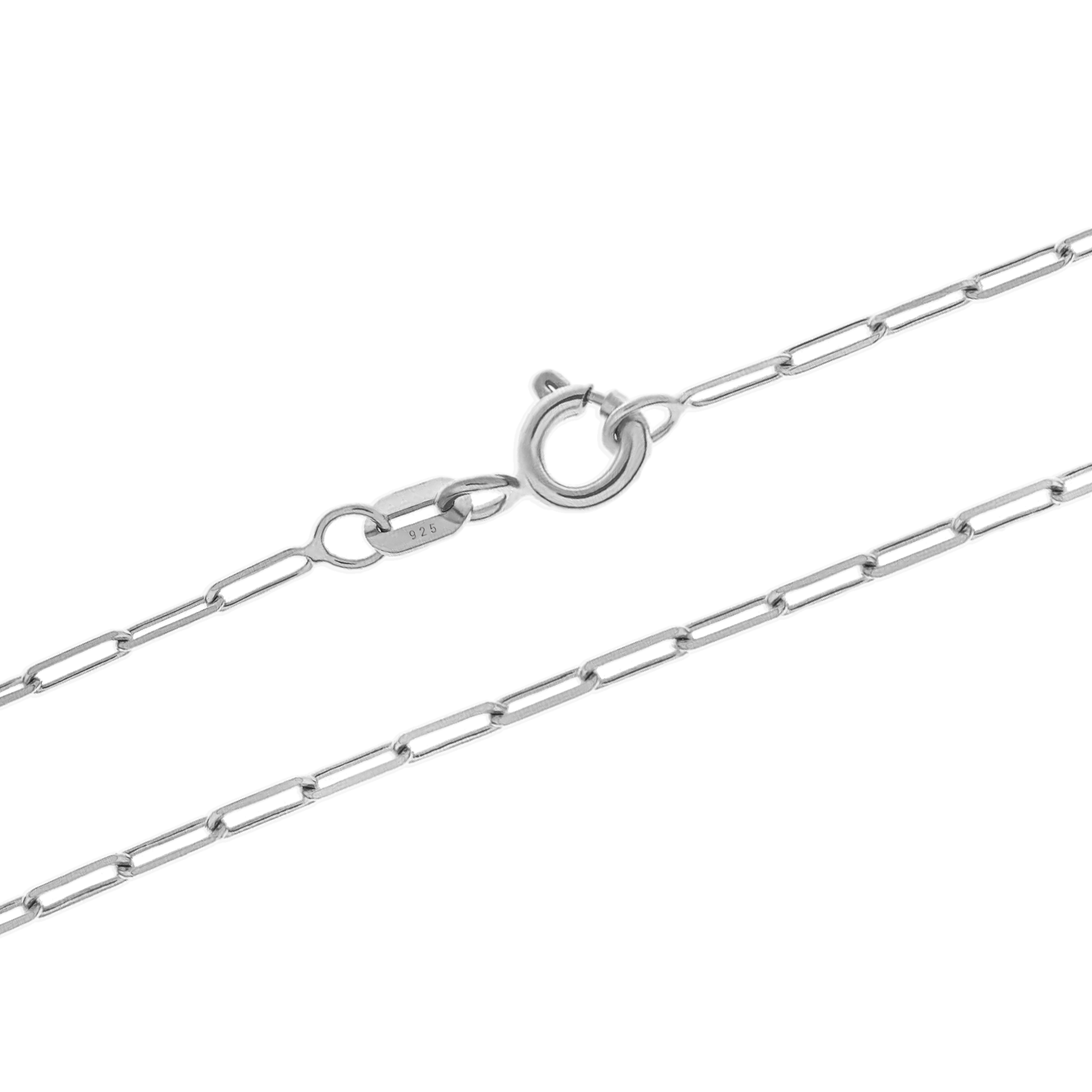 Padlock Chain - Sterling Silver