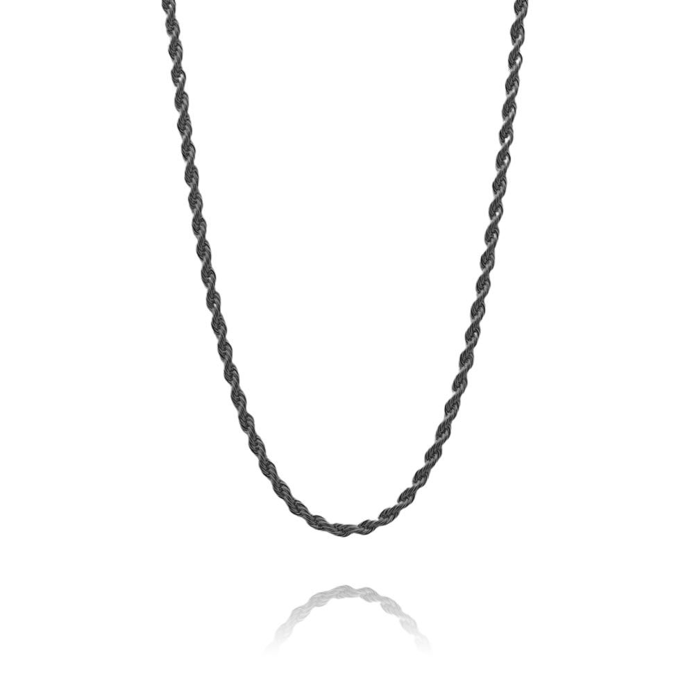 Braided Mesh Chain - Sterling Silver