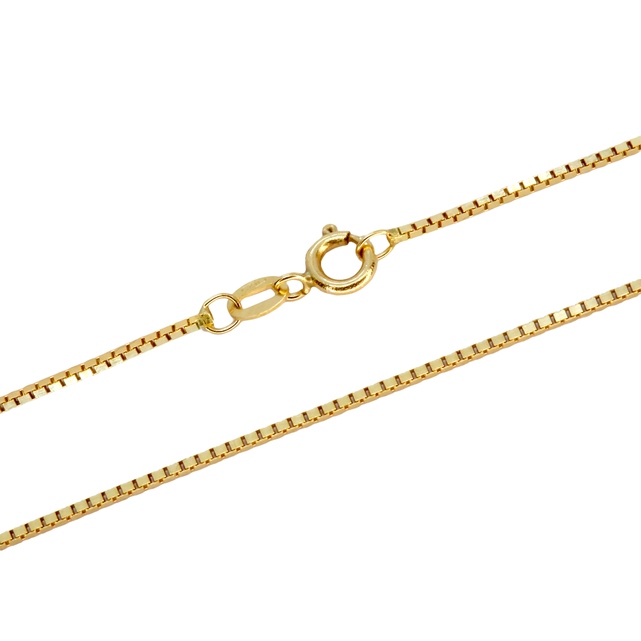 Box Chain - 18k Gold