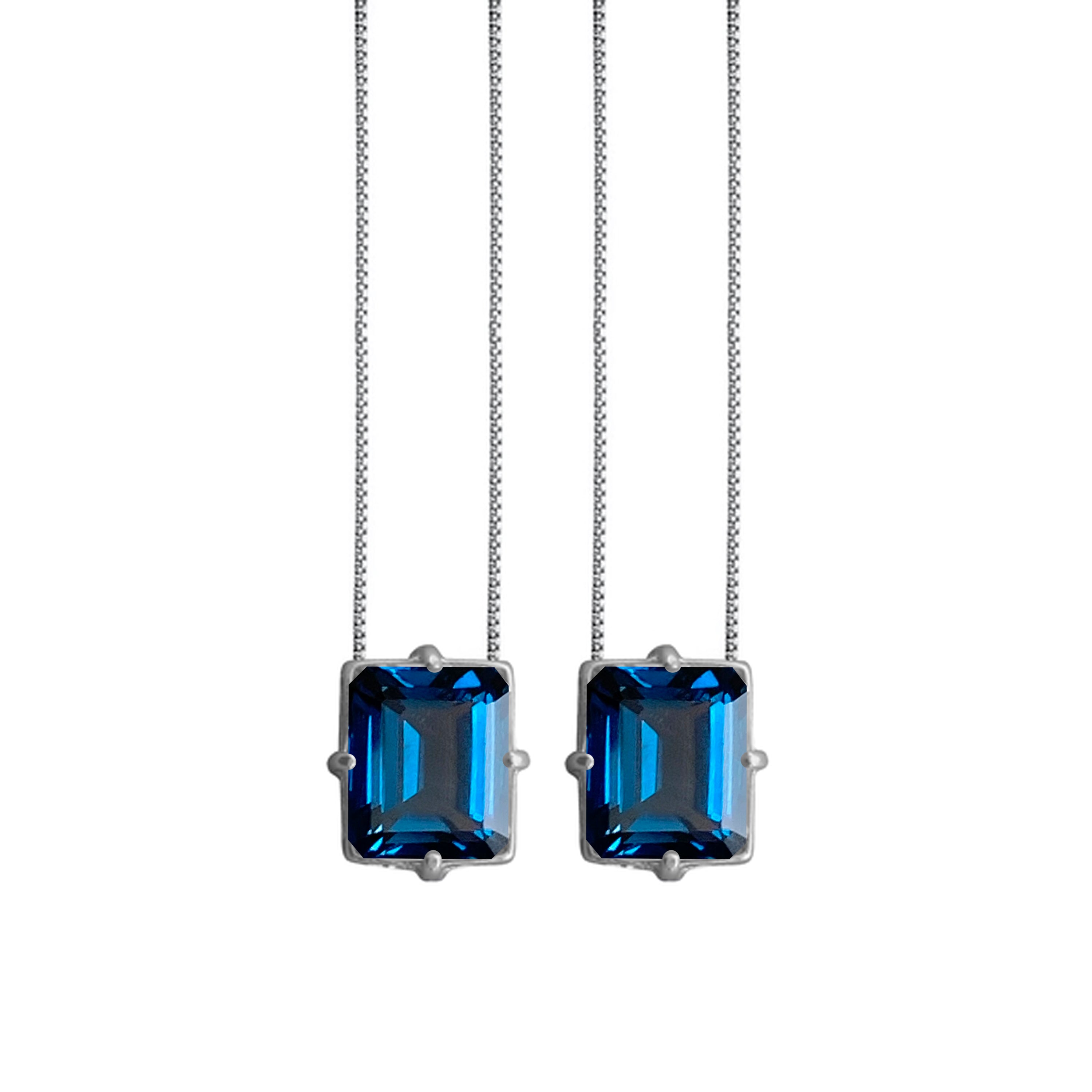 London Topaz Double Necklace