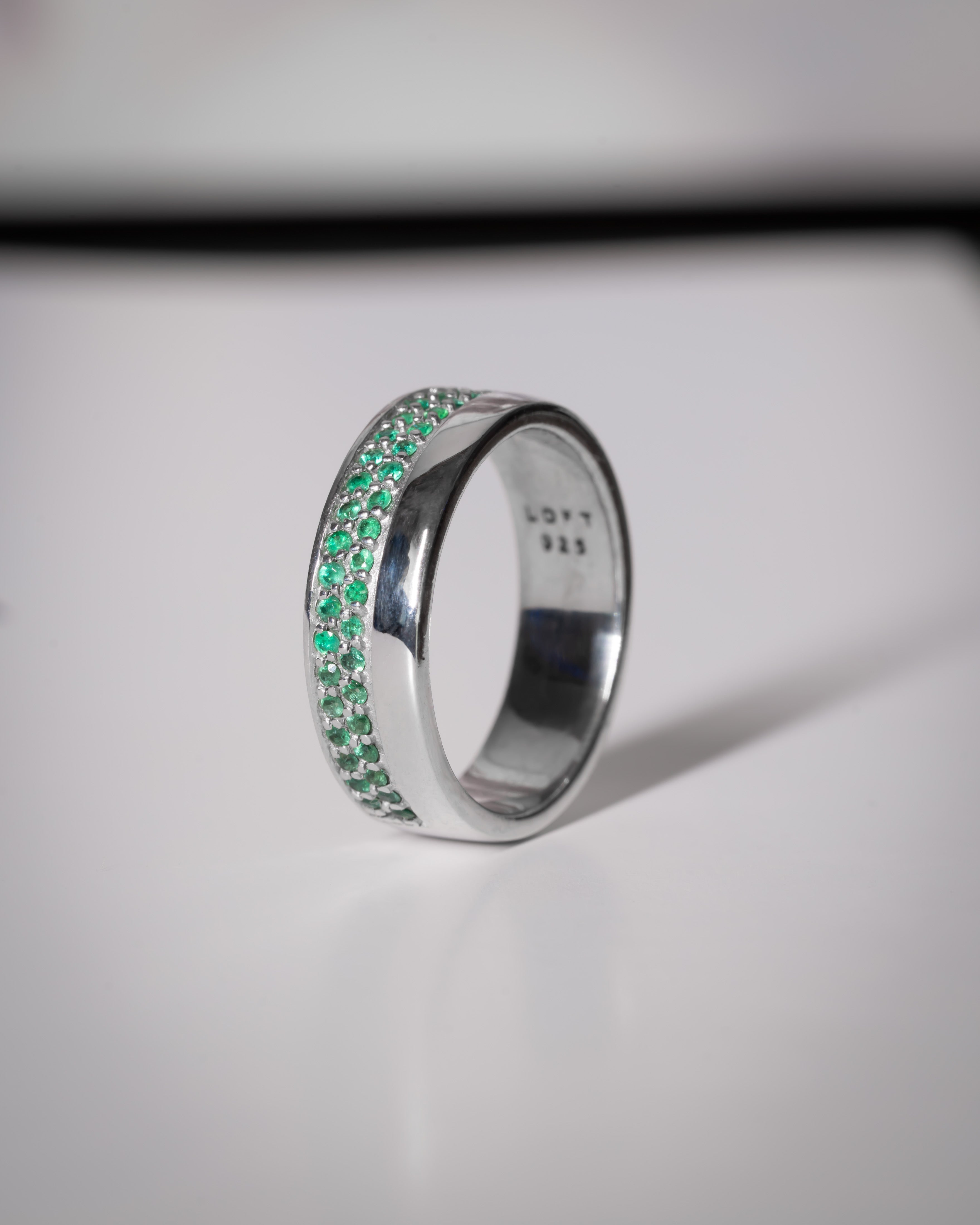 Echo Ring - Emerald